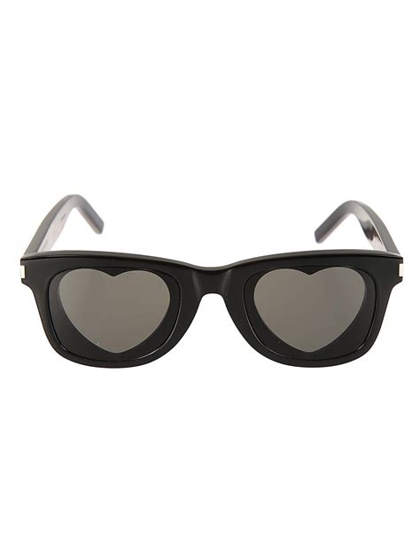 saint laurent sunglasses heart|saint laurent special edition sunglasses.